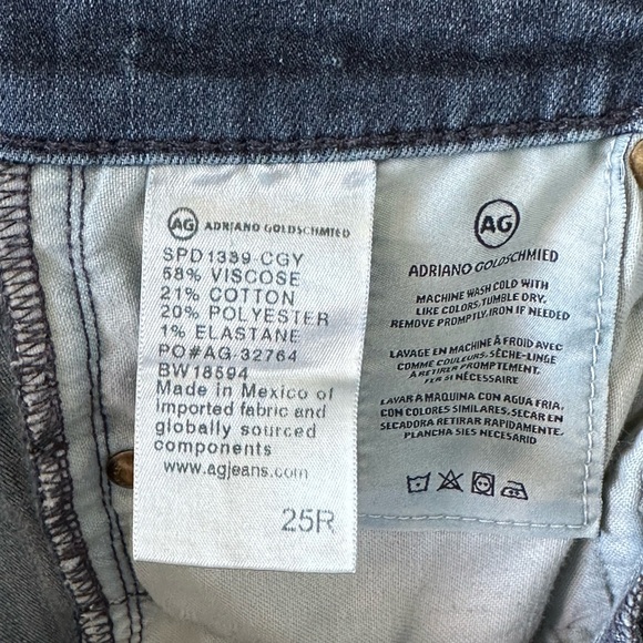 AG Adriano Goldschmied Legging Ankle Skinny Jeans 25R - Picture 10 of 10